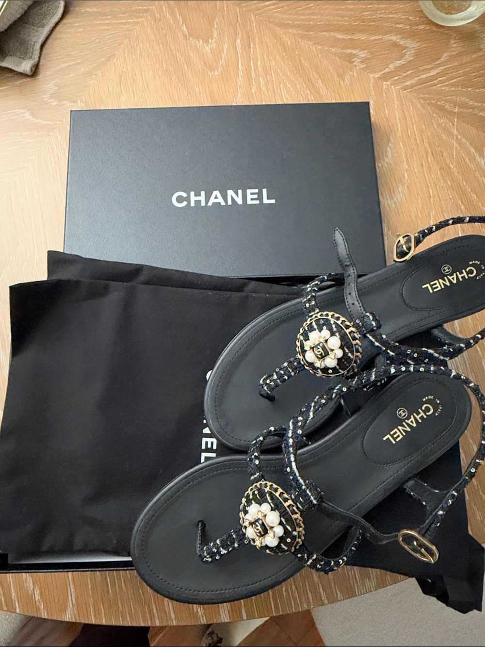 Womens Sandals - chanell inspired- NEW